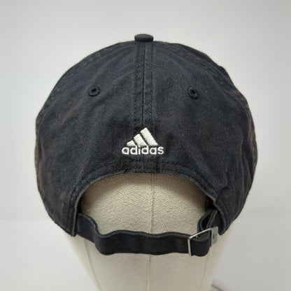 Adidas Aeroready Slideback Hat Black One Size 3 Stripes Logo Adjustable