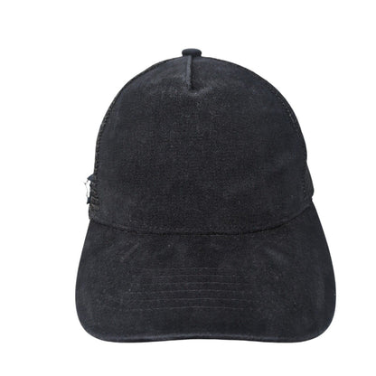 Blue Sheep Snapback Mesh Back Trucker Hat Black One Size Adjustable Solid