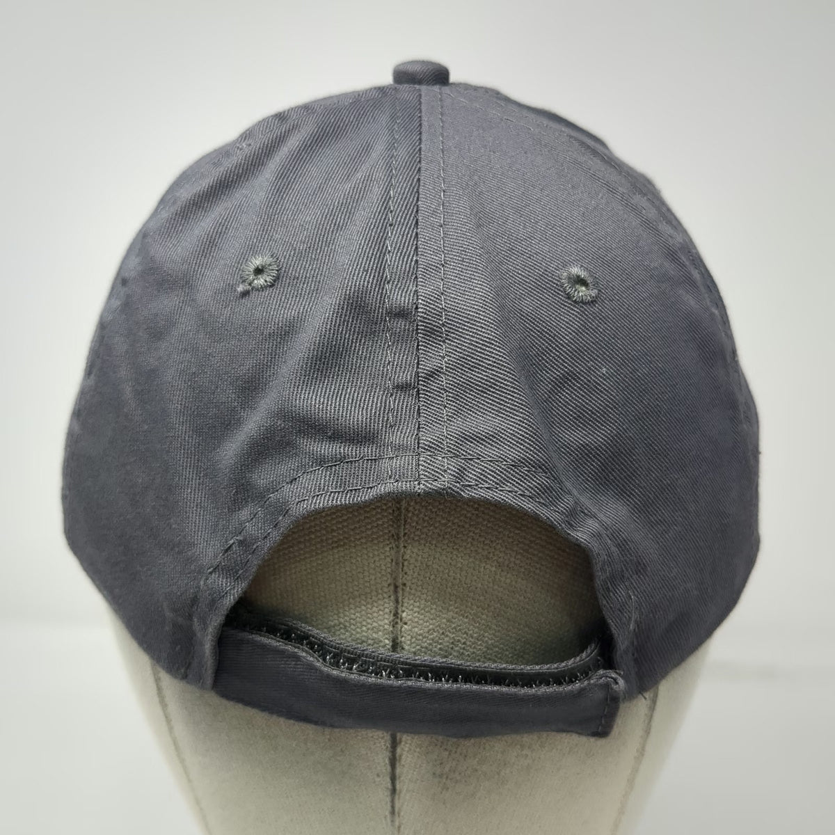 Port & Company Baseball Cap Gray One Size PCA Logo Embroidered Strapback Hat