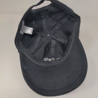 Ew, David Slideback Hat Black One Size Embroidered Schitt's Creek