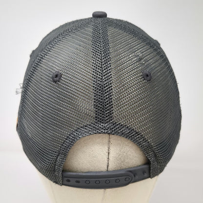 Carhartt Trucker Hat Gray One Size Idaho Holdings Mountain Mesh Work Snapback