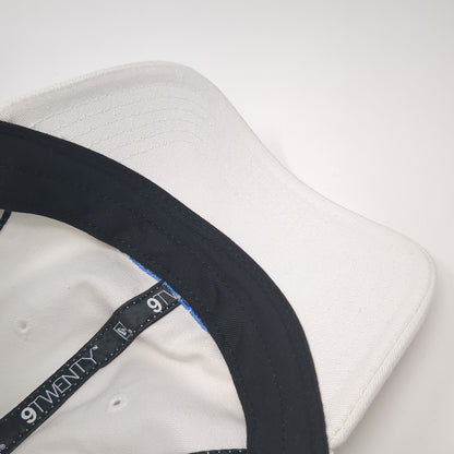 NTT Data Slideback Baseball Cap White OS Adjustable Embroidered 9Twenty New Era