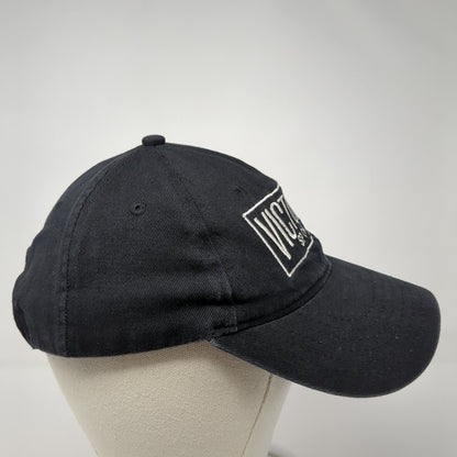 Victoria Sport Strapback Hat Black One Size Adjustable Embroidered Apollo USA