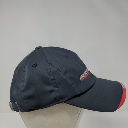Lower Valley Energy Slideback Hat Black One Size Adjustable Embroidered Ogio
