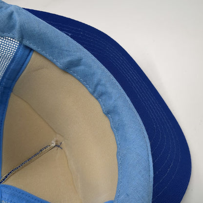 Namark Trucker Hat Blue Productive Parts Caterpillar Equipment Mesh Vintage