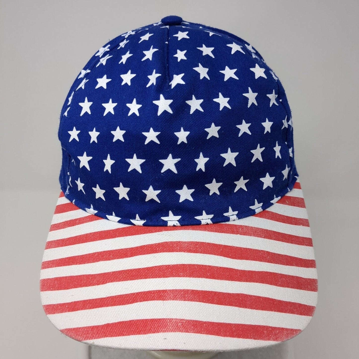USA American Flag Snapback Hat Multicolor OSFA Adjustable Patriotic