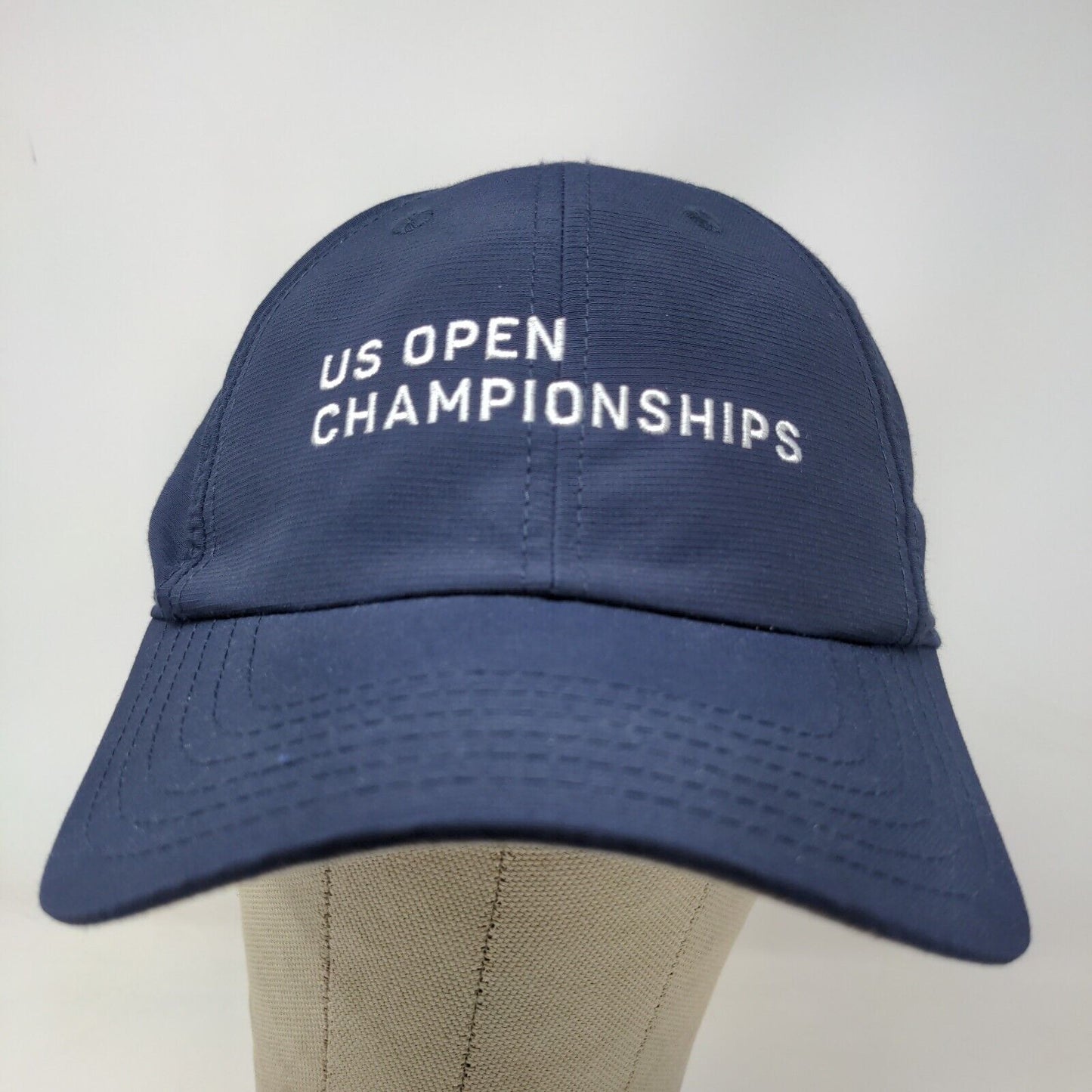 American Needle Men's Strapback Hat Blue US Open Championships Embroidered Logo