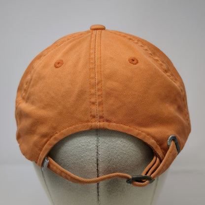 Imperial Baseball Cap Orange OSFM Slideback Cotton Golf Trophy Logo Hat Sport
