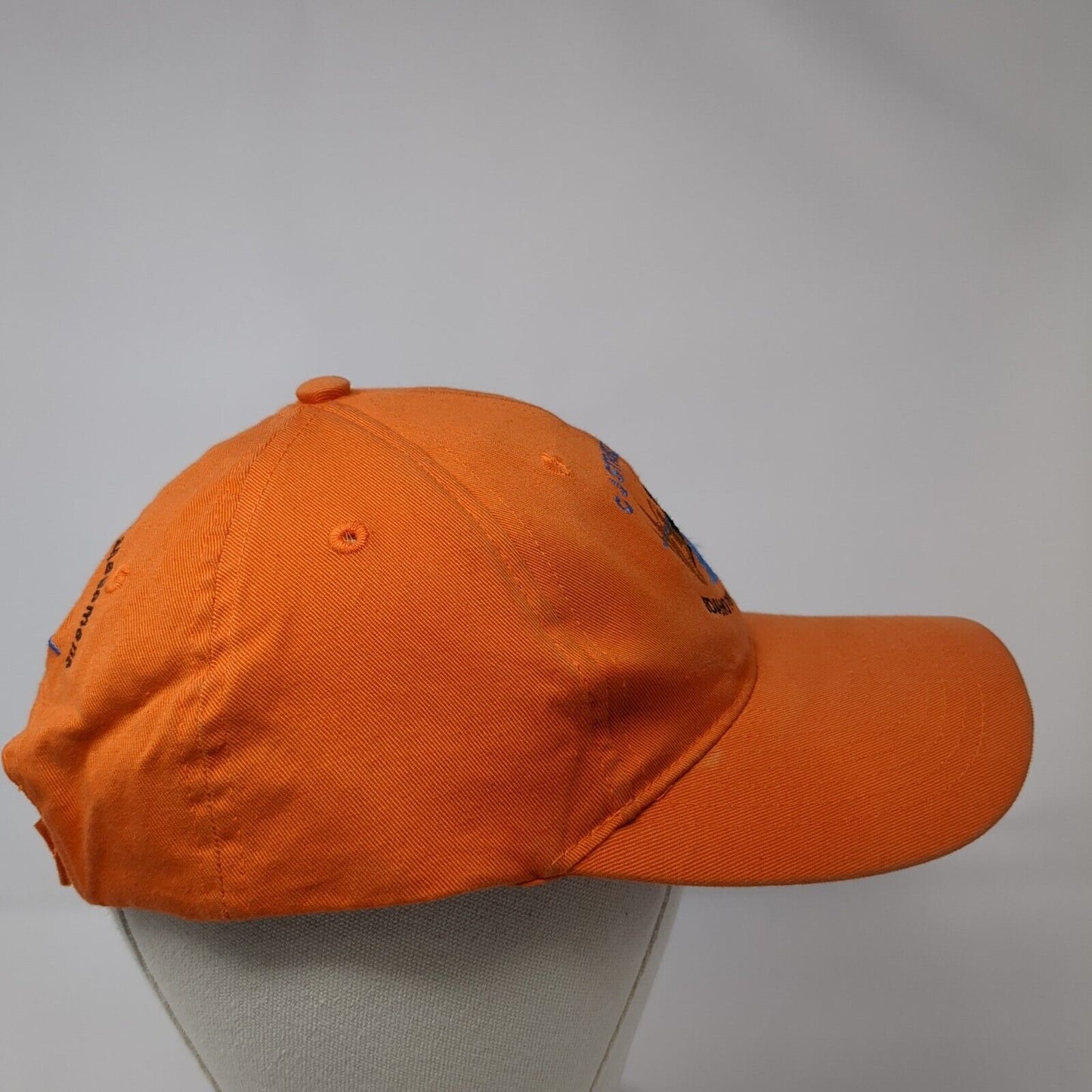 CJ Strike WMA Idaho Power Company Strapback Hat Orange One Size Outdoor