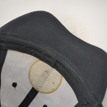 Primo Taglio Deli Black Baseball Cap One Size Cotton Patch Logo Slideback Hat