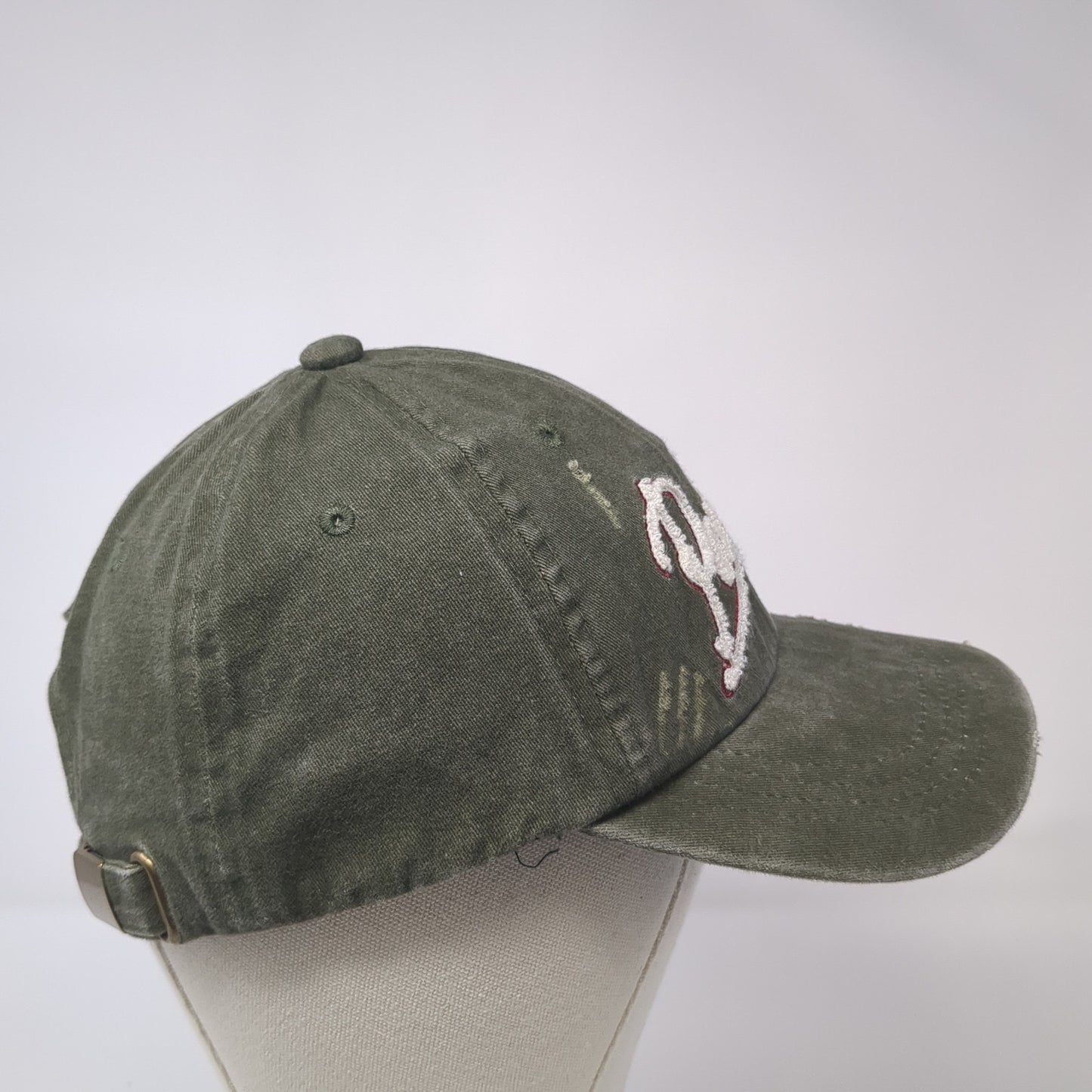 Paris Original Baseball Cap Green One Size Adjustable Distressed Robin Ruth