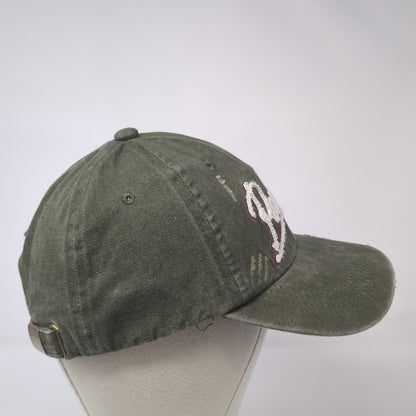 Paris Original Baseball Cap Green One Size Adjustable Distressed Robin Ruth
