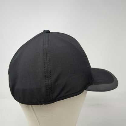 Russell Baseball Cap Black XL Stretch Fit Performance Athletic Heat Transfer Hat