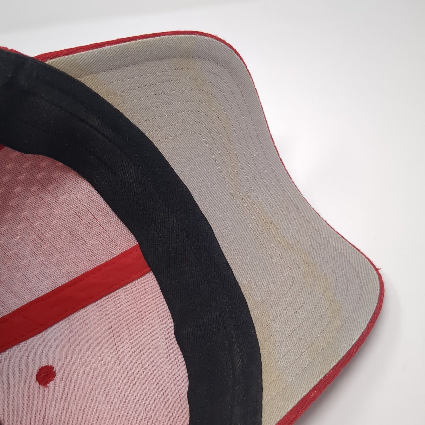 Letter A Fitted Hat Red XL Stretch Proflex By Outdoor Cap OC Sports