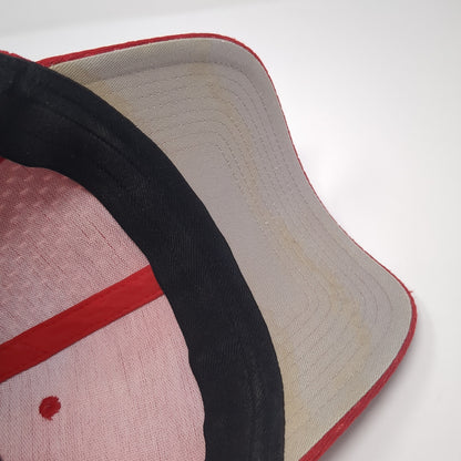 Letter A Fitted Hat Red XL Stretch Proflex By Outdoor Cap OC Sports