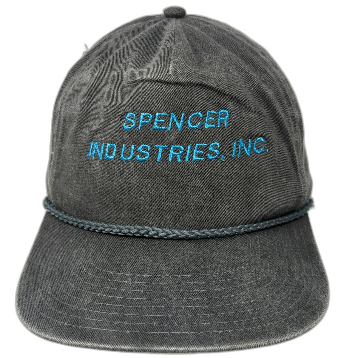 Head To Toe 5 Panel Gray Hat One Size Snapback Spencer Industries Inc Rope