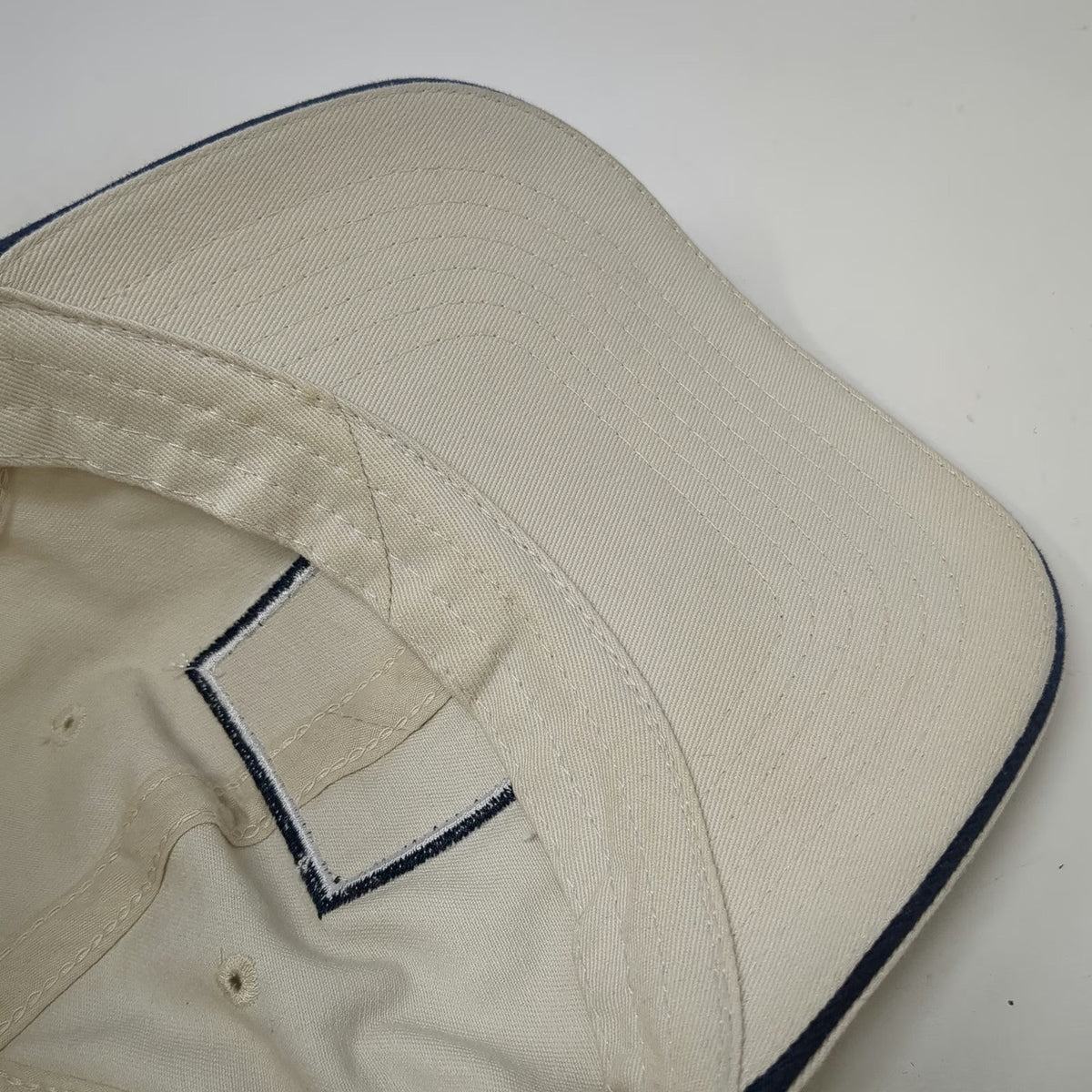 West Marine Baseball Cap Beige One Size America Flag Patch Established 1776 Hat