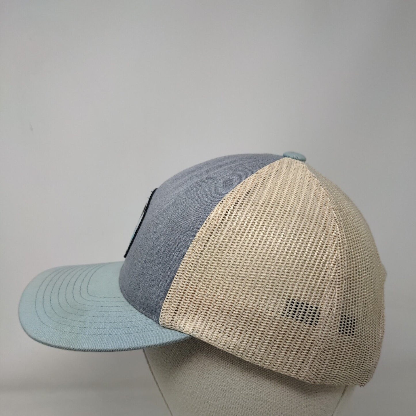 Fish Snapback Trucker Hat Multicolor OS Adjustable Mesh Back Pacific Headwear