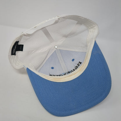 Fish Monster Key West Snapback Mesh Back Trucker Hat Blue One Size