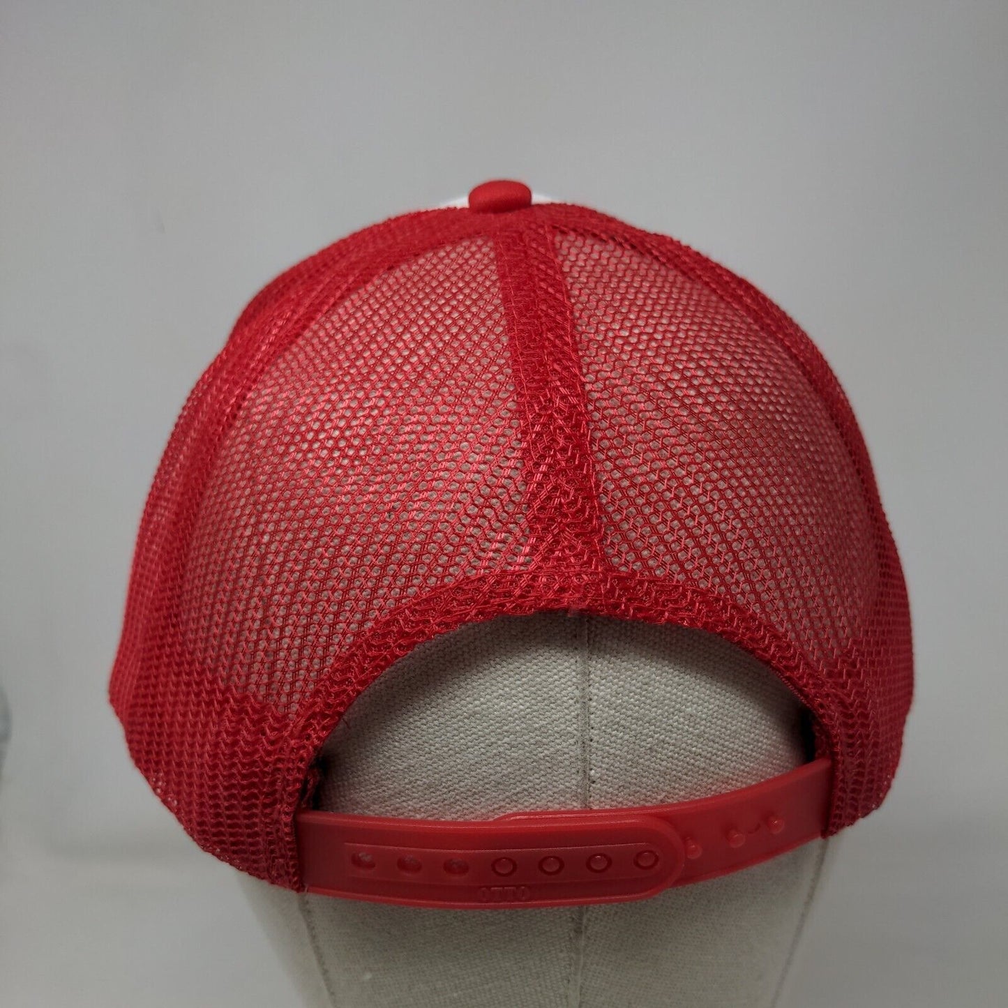 Tattooed & Successful Snapback Rope Trucker Hat Red OSFM Mesh Back Otto