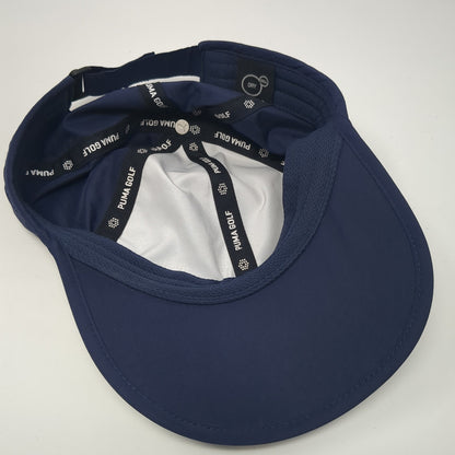 Puma DuoCell Strapback Hat Blue One Size Adjustable Embroidered Logo