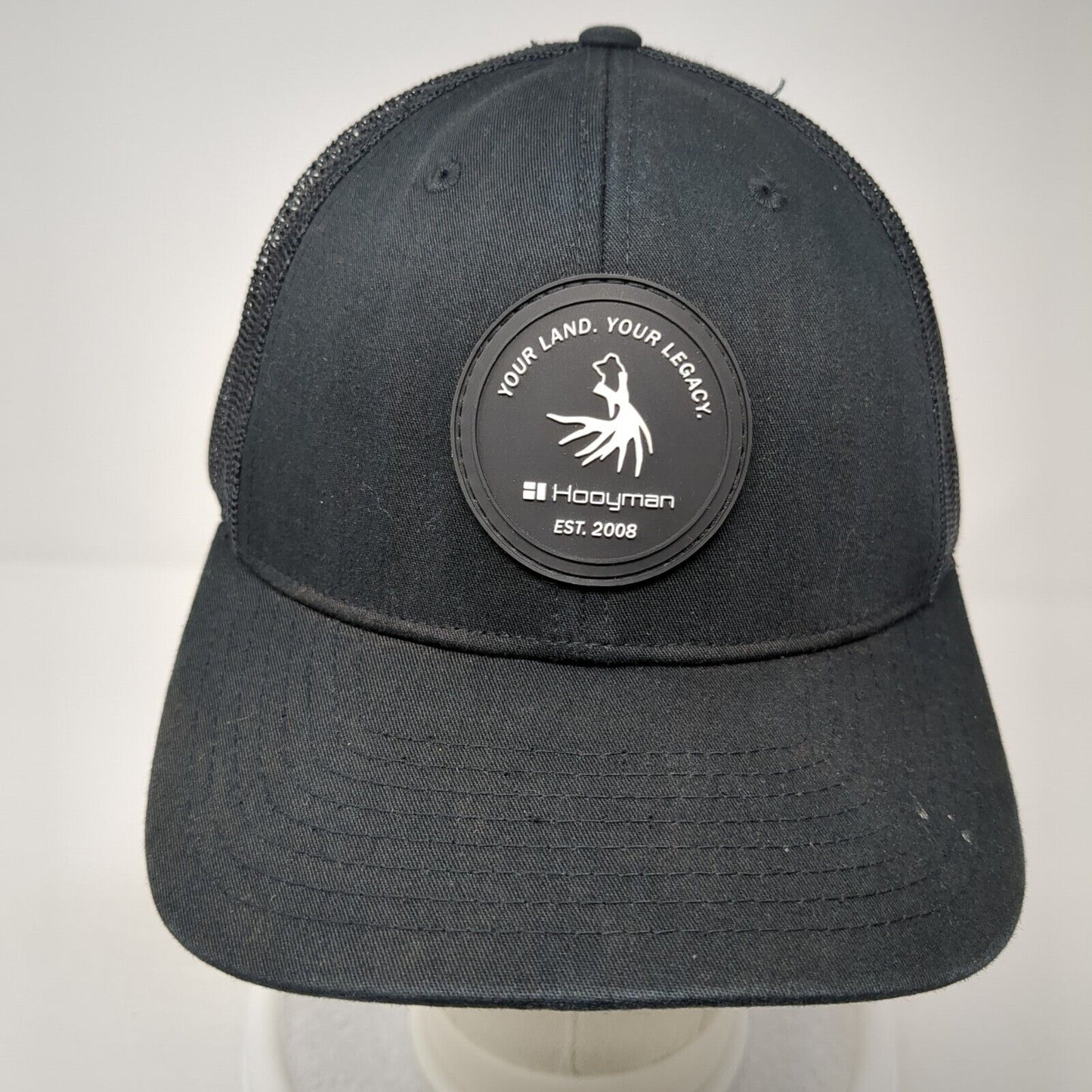 Your Land Your Legacy Hooyman Est. 2008 Snapback Trucker Hat Black OS Richardson