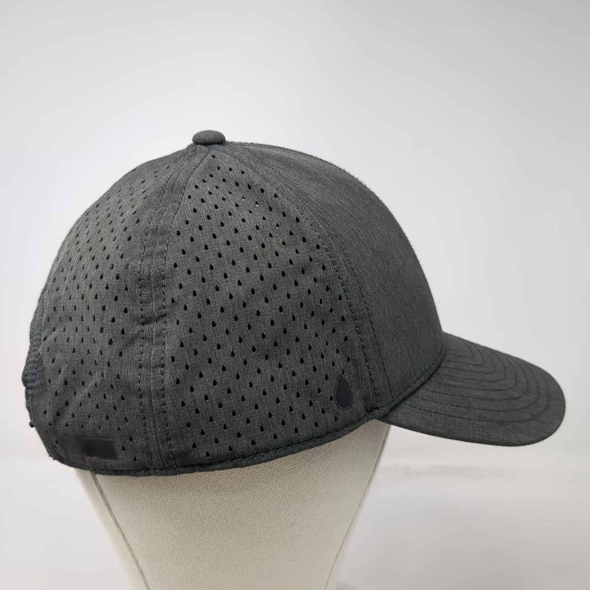 Melin Trucker Hat Gray One Size A-Game Hydro Perforated Performance Snapback