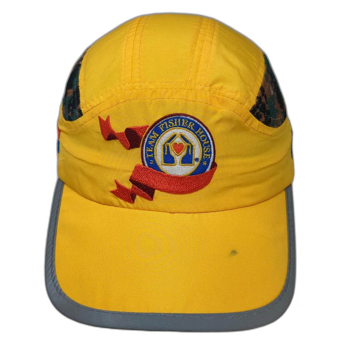 Leslie Jordan Baseball Cap Yellow One Size Team Fisher House Aquafina Camo Hat