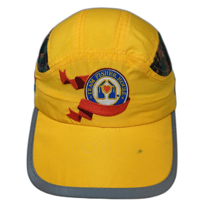 Leslie Jordan Baseball Cap Yellow One Size Team Fisher House Aquafina Camo Hat