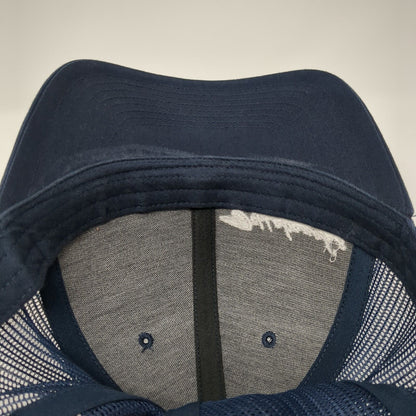 Dillabaugh's Commercial Flooring Snapback Trucker Hat Blue OS Mesh Richardson