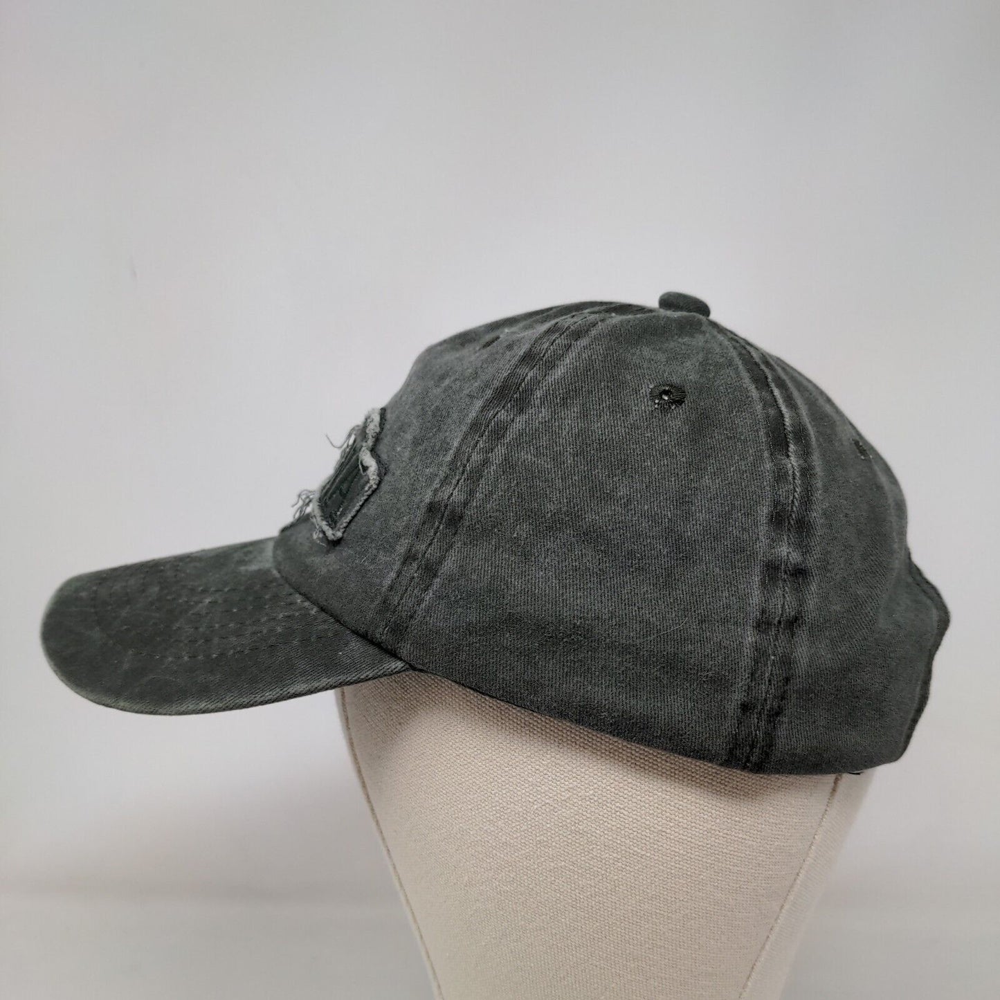 Unbranded Men's Strapback Hat Green Embroidered Espana Spain Logo Cotton