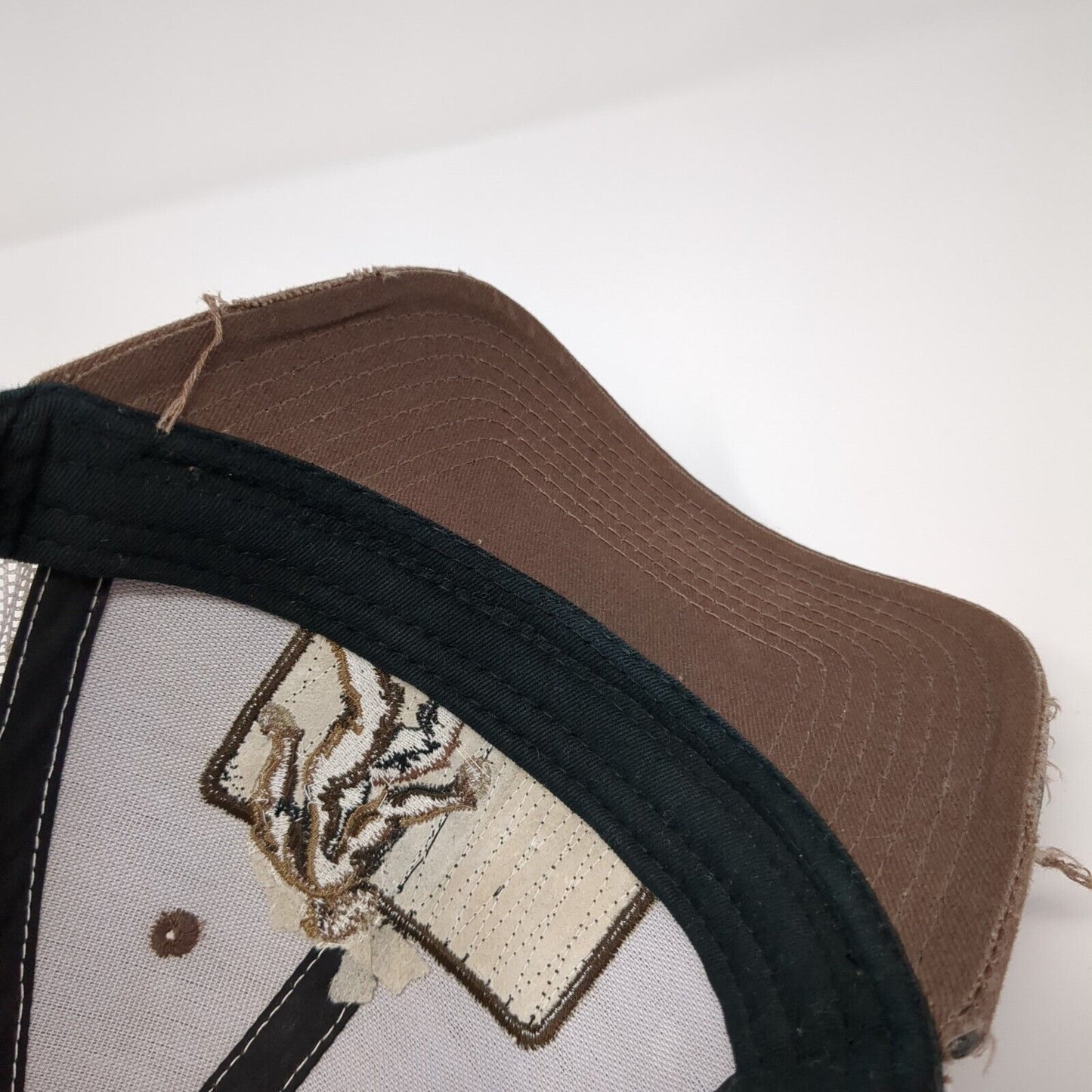 Scheels Bigfoot Sasquatch Snapback Trucker Hat Brown One Size Mesh Back