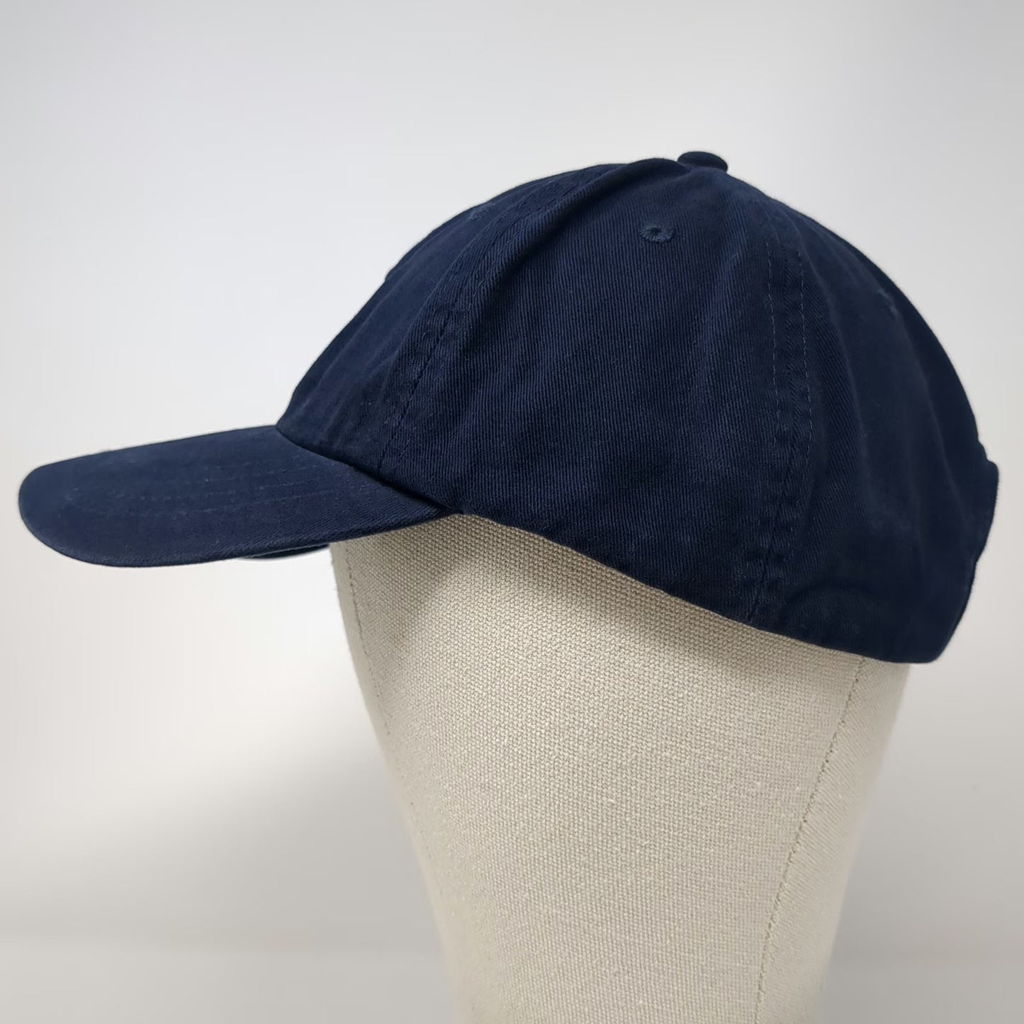 johnnie-O Baseball Cap Blue One Size Surfer Logo Embroidered Strapback Hat