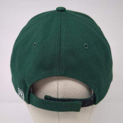 SB Strapback Hat Green Large Adjustable Embroidered 6 Panel Richardson
