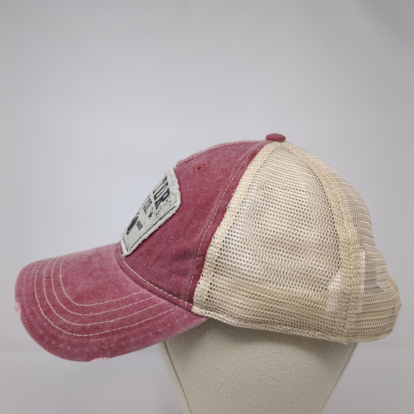 Tractor Supply Co. Patch Snapback Trucker Hat Red One Size Mesh Back