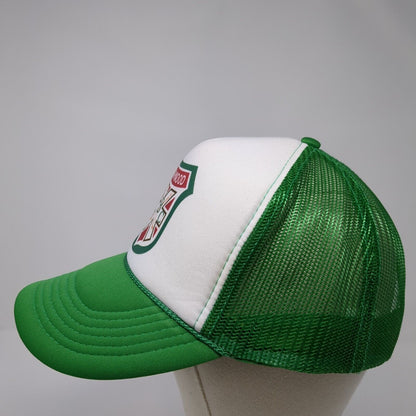 Bushwood CBC Snapback Rope Trucker Hat Green One Size Mesh Back Nissun