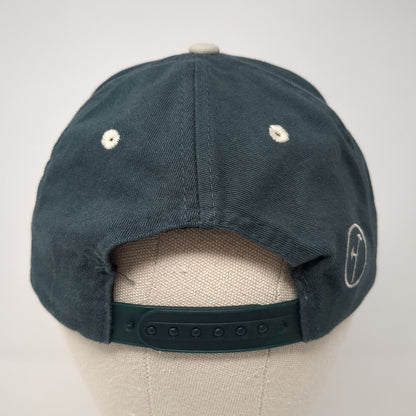 Relic Watches Snapback Hat Green One Size Adjustable Colorblock 6 Panel