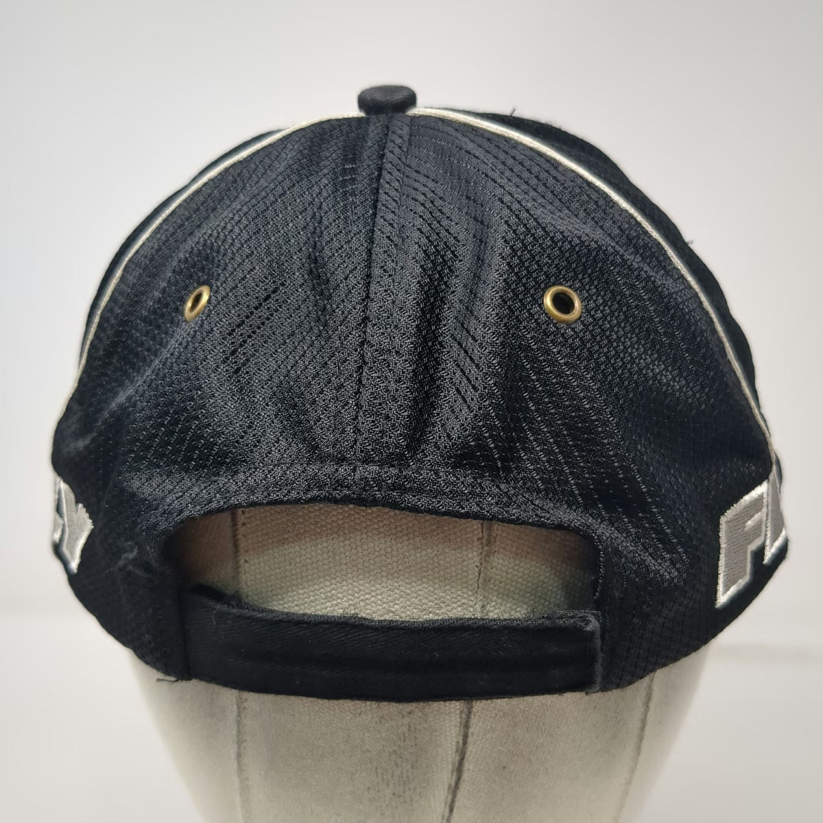 Fly Racing Baseball Cap Black Blue White One Size Strapback Mesh Performance Hat