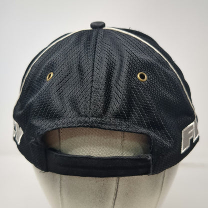 Fly Racing Baseball Cap Black Blue White One Size Strapback Mesh Performance Hat