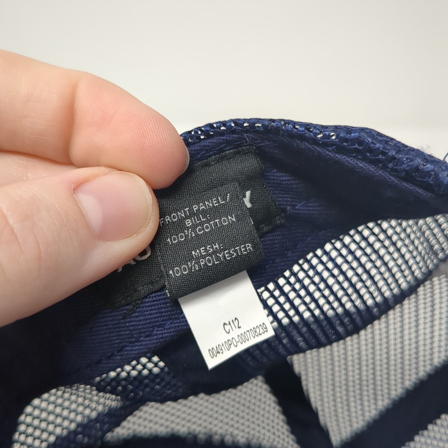 J.M Thomas Forest Products Trucker Hat Multi OS Adjustable Mesh Port Authority