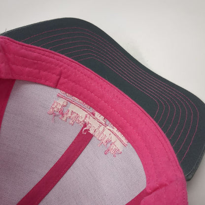 Pacific Headwear Trucker Hat Gray Pink One Size Big Valley Supply Idaho Mesh