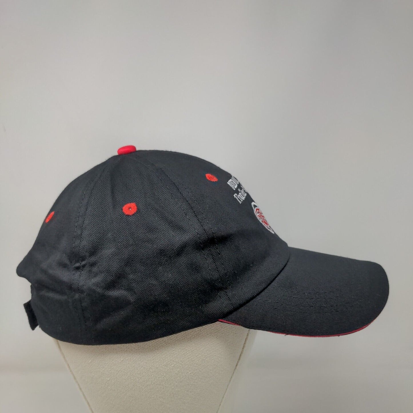 Midway Trailer Sales Strapback Hat Black OSFA Adjustable Embroidered Hitwear
