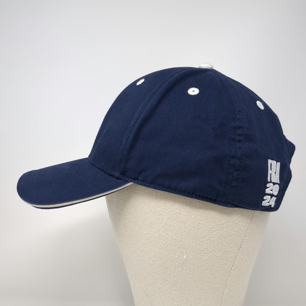 Decathlon France Olympic Rings 2024 Blue Baseball Cap One Size Slideback Hat