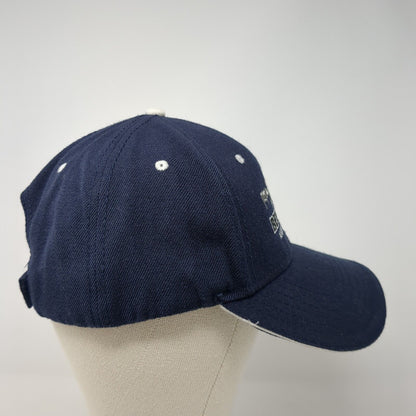 Bear River Animal Hospital Strapback Hat Blue OS Adjustable Embroidered Otto