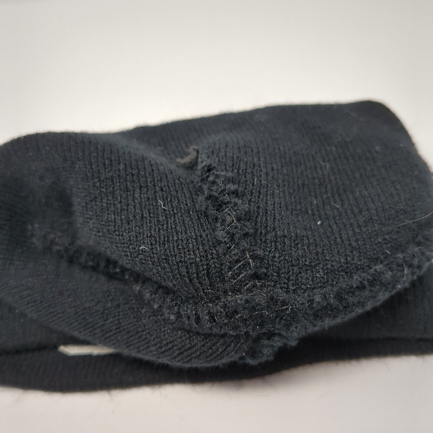 SCFMG Knit Beanie Hat Black One Size Embroidered Solid Outdoor Stretch