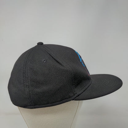 Florida Marlins Strapback Hat Black OSFM Embroidered Logo OC Sports MLB