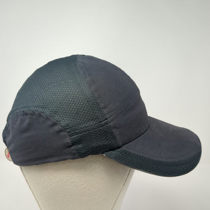 Hind Baseball Cap Gray One Size Mesh Back Reflective Snakeskin Pattern Run Hat