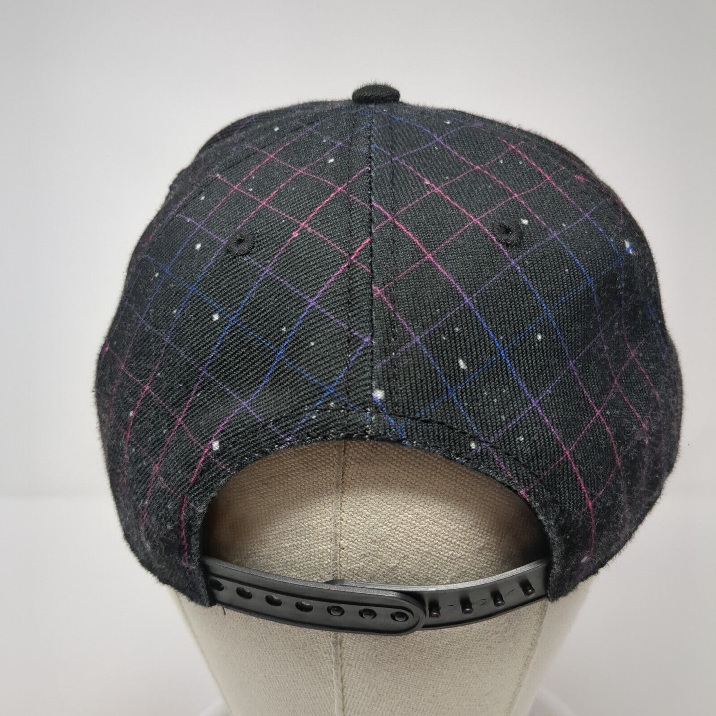Rick And Morty Snapback Hat Black One Size Check Wubba Lubba Dubdub