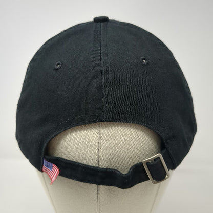 Bayside Baseball Cap Black One Size Wisconsin Brewing Co Hat USA Flag Adjustable