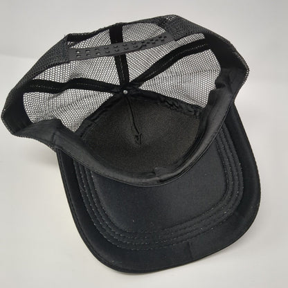 Stay Strong The Gym Downtown Boise ID Snapback Trucker Hat Black OS Mesh Back